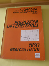 Equazioni differenziali 560 usato  Italia
