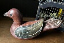 Vintage holzfigur vogel gebraucht kaufen  Quint,-Pfalzel,-Biewer