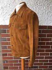 Suede trucker jacket for sale  TONYPANDY