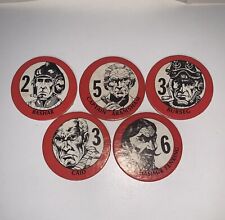 Juego de mesa 1979 Avalon Hill 1979 solo discos de personajes rojos para juego de mesa segunda mano  Embacar hacia Argentina