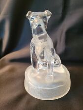 Clear glass dog for sale  Grants Pass