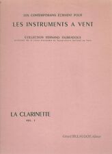 Clarinette volume oeuvres d'occasion  Domont
