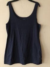 Trägertop tanktop blau gebraucht kaufen  Selters