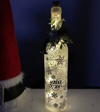 Frosted wine bottle for sale  Howell