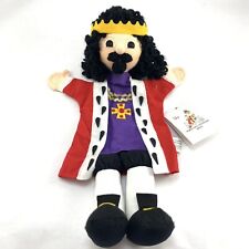 Boneca de pelúcia HearthSong King Hand Puppet Crown King Jan fingir brincar etiquetas comprar usado  Enviando para Brazil