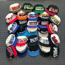 Custom Graffiti Snapback Hat Cap Custom NOT Vintage Multiple Team Options Rare for sale  Shipping to South Africa