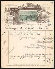 Rechnung schwarza 1897 gebraucht kaufen  Berlin