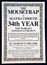 1986 mousetrap print for sale  MANCHESTER