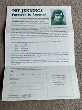 1985 arsenal flyer for sale  Shipping to Ireland