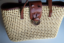 Woven straw bag for sale  Smithfield