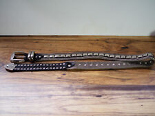 silver 36 studded mesh belt for sale  Port Saint Lucie