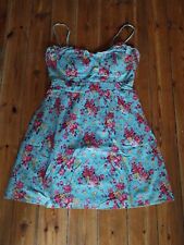 rockabilly kleid blau gebraucht kaufen  Hamburg