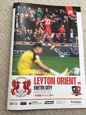 Leyton orient exeter for sale  EXMOUTH