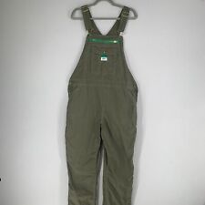 Used, Liberty Mens Overalls Green Denim Bib Carpenter Farmer Workwear Vintage 30 " for sale  Shipping to South Africa