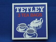 Vintage tetley teabags for sale  CHELMSFORD