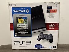 Consola Sony PS3 PlayStation 3 Slim 160 GB en caja - Paquete Walmart PGA Masters, usado segunda mano  Embacar hacia Argentina