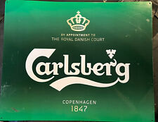 Carlsberg beer metal for sale  Floral Park