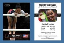 2016 Gabby Douglas Art Cards Editions & Originals Olympics Gymnastics Card for sale  Shipping to South Africa