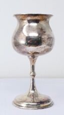 Pedestal goblet silver for sale  Shipping to Ireland