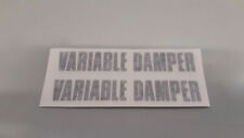 Adesivo variable damper usato  Italia