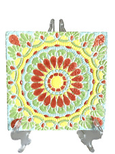 Colorful square medallion for sale  Nampa