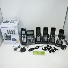 Panasonic KX-TGF775 Bluetooth Link2Cell Cordless 5 Handset Phone System for sale  Shipping to South Africa