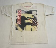 Camiseta Vintage Scorpions Savage Amusement Tour Tamanho Médio 1988 Branca, usado comprar usado  Enviando para Brazil