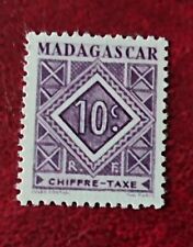 Madagascar timbre taxe d'occasion  Quimper