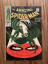 Amazing Spider-man #63 (Marvel 1968) Wings in the Night! Stan Lee John Romita muito bom estado comprar usado  Enviando para Brazil