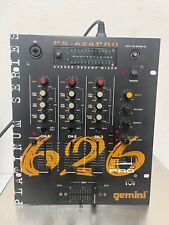 GEMINI PS-626 PRO  STEREO PREAMP DJ MIXER for sale  Shipping to South Africa