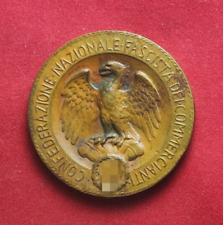 Medaglia confederazione fascis usato  Vigevano