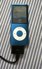 Apple iPod nano 4th Generation Blue (8GB) for sale  Shipping to South Africa