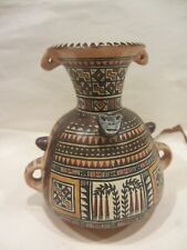 Vaso folclórico tribal vintage sul-americano antonio olave peru cerâmica artes e artesanato comprar usado  Enviando para Brazil