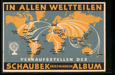 Reklame schaubek briefmarken gebraucht kaufen  Berlin