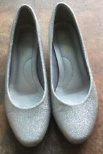 Silver glitter low for sale  HENFIELD