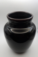 Used, Signed Dominick Labino Studio Art Glass 7" Deep Red Black Vase 2-1973 for sale  Shipping to South Africa