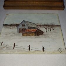 Miniature painting framed for sale  Baytown