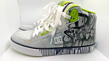 DC SHOES KEN BLOCK #43 SPARTAN HIGH TRAINERS SKATE GREY & LIME GREEN US 10 NEW for sale  Shipping to South Africa