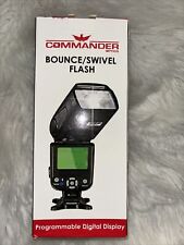 Commander Optics Speedlight TTL-613C Camera Flash for Canon DSLR Cameras w/ Case for sale  Shipping to South Africa