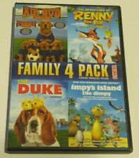 Family 4 Pack Vol 3 DVD bilingual air bud renny  the fox duke impy island movies for sale  Canada