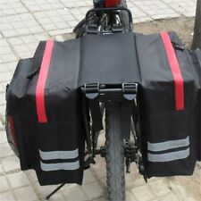 Bolsa selim de bicicleta impermeável com grande capacidade traseira três em uma mala comprar usado  Enviando para Brazil