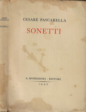 Sonetti. cesare pascarella. usato  Italia