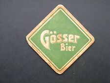 Vintage Gosser Beer Mat. Two Sided Used. C1960's. for sale  Shipping to South Africa