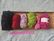 Knitting crochet chunky for sale  SALE