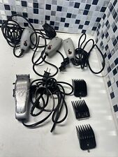 Used, ANDIS HAIR CLIPPER LOT Of 4 W/ Clips Master & (3) Model G T Outliner Working for sale  Shipping to South Africa