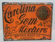 Usado, Early Carolina Gem Mixture lata de tabaco Brown Bros. Winston, N. C. comprar usado  Enviando para Brazil