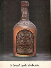 Whisky escocês misturado vintage Chivas Regal 1973 publicidade 7y6 comprar usado  Enviando para Brazil