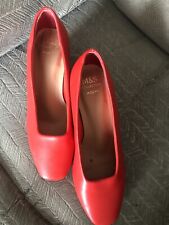 Red court shoes for sale  TORQUAY