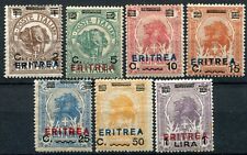 Eritrea 1924 leoni usato  San Giuliano Milanese