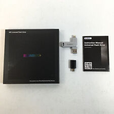 Unidades flash USB pretas Blankbook com certificação MFi para Android, iPad, PC, usado comprar usado  Enviando para Brazil